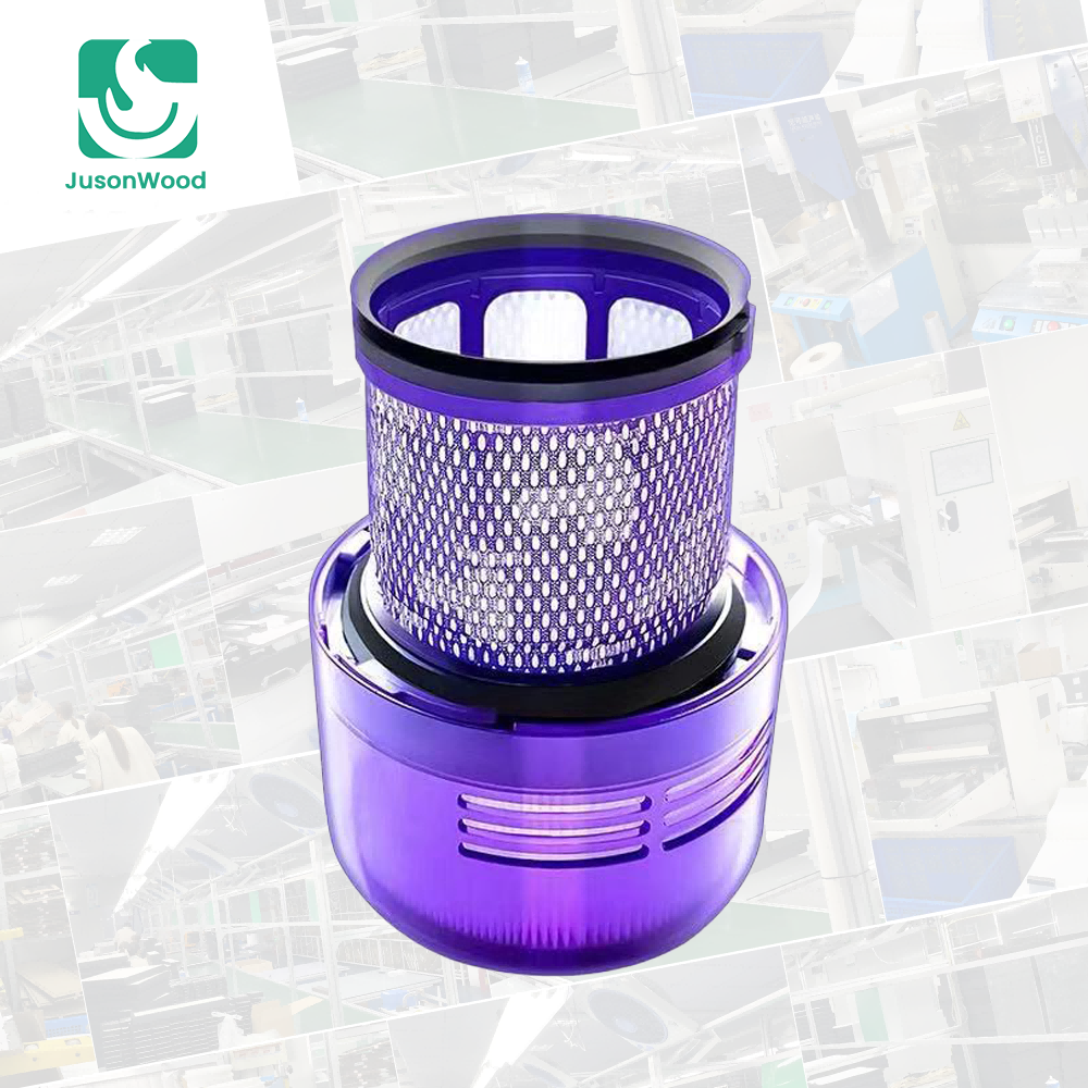 Customized Purple for Dysons V10 Slim Stick Electric Powered Household Vacuum Cleaner Parts HEPA Post Filter Replacement for Car